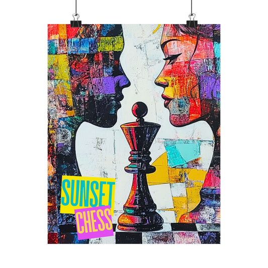 A Colorful Love Affair - Matte Vertical Poster 11"x14"