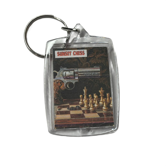 Heavy Hitter - Chess  Photo Keychain