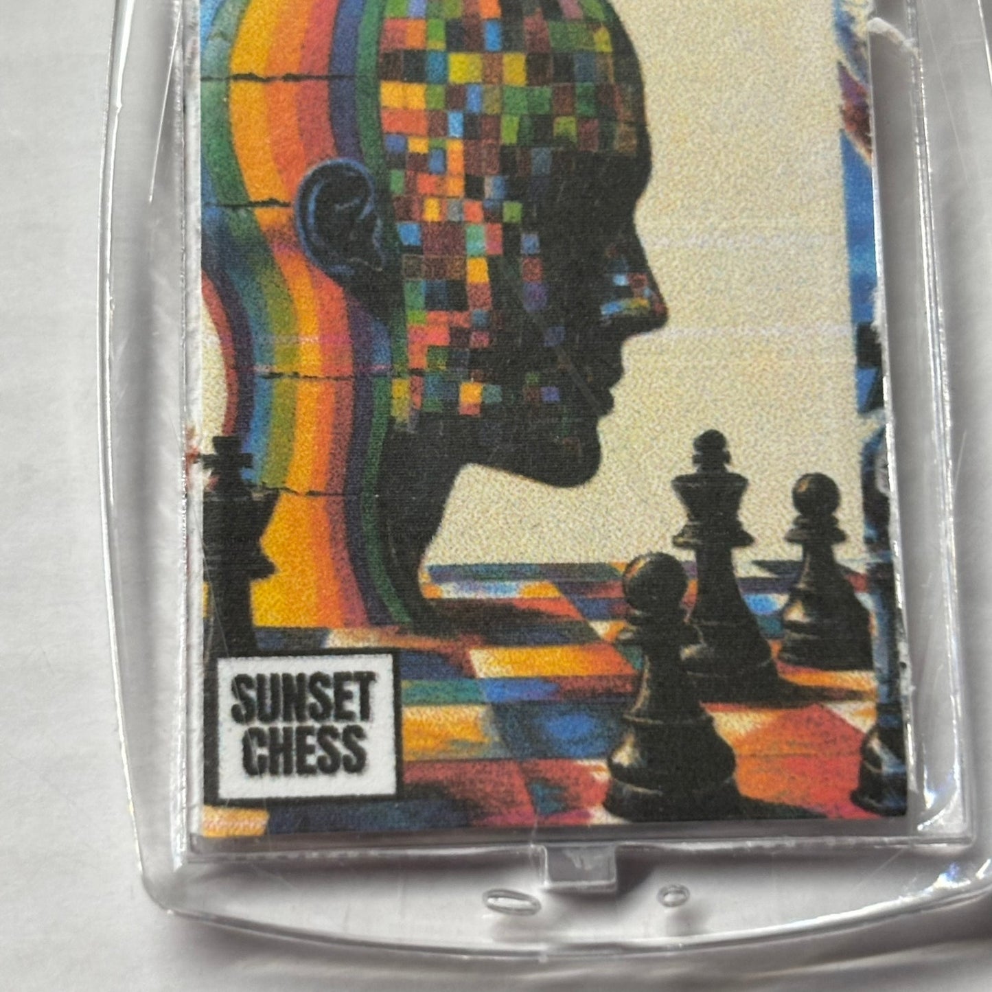 Critical Mind - Chess  Photo Keychain