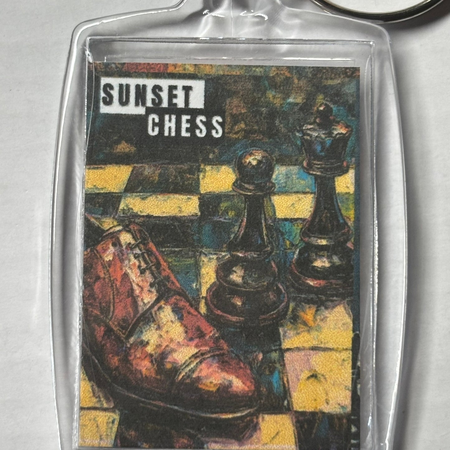 The Shoe Fits - Chess  Photo Keychain