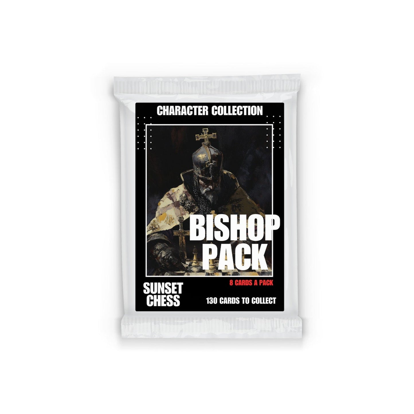 🎁 Bishop Edition - Sunset Chess Scrapbook Card Pack (100% off)