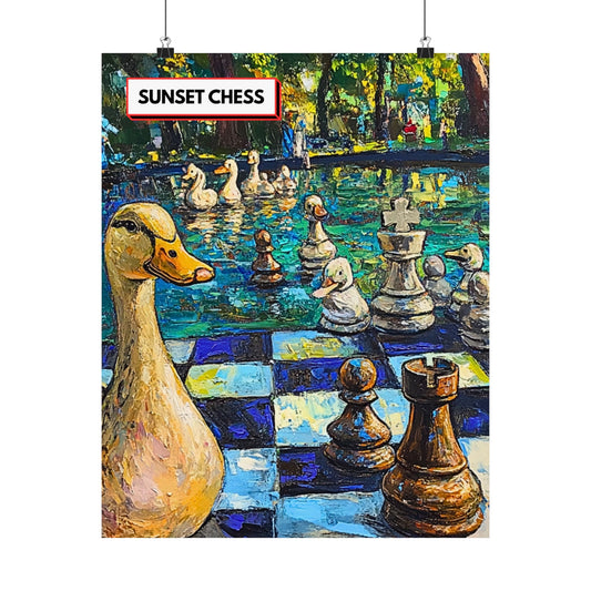 Ducks Paradise - Matte Vertical Poster 16"x20"