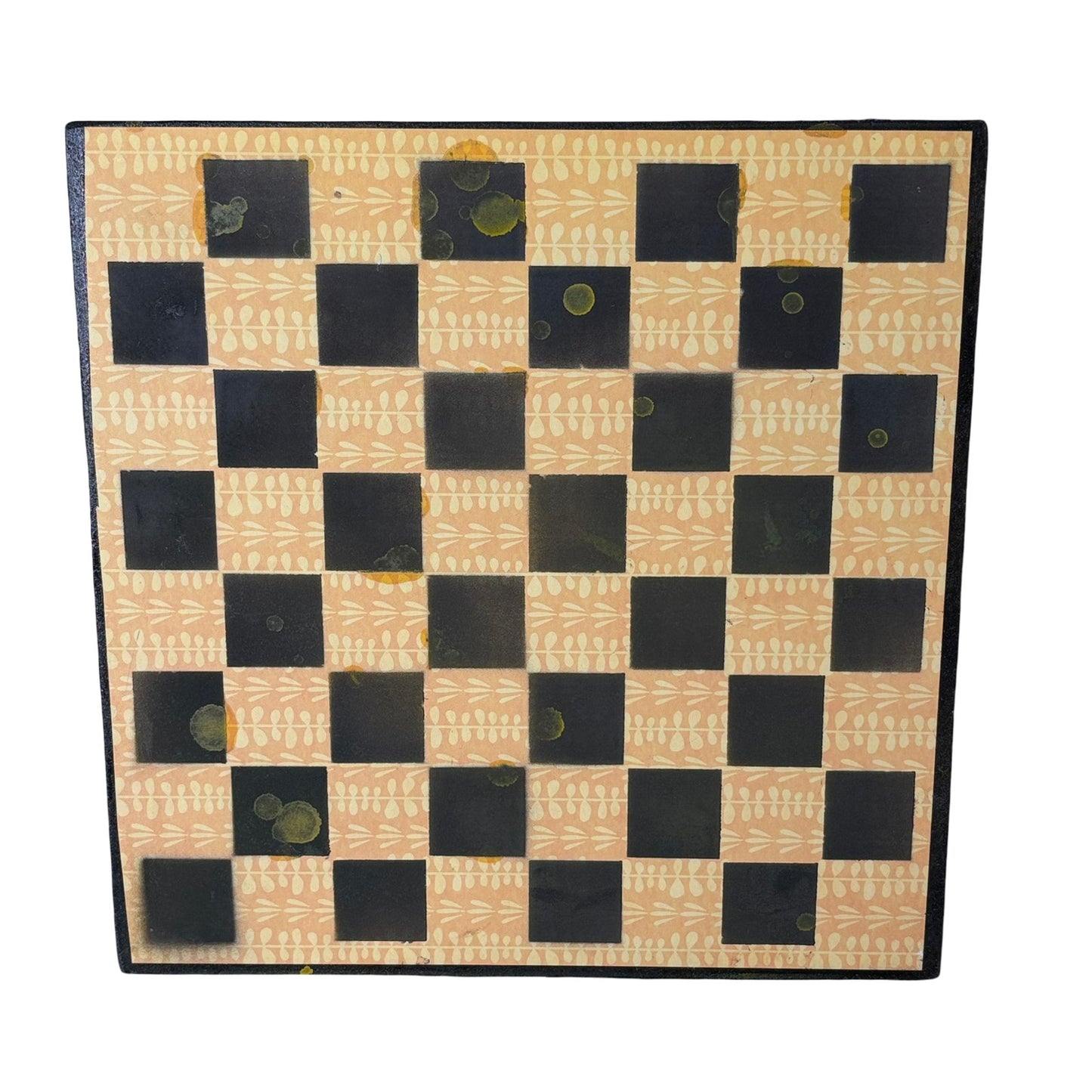 Lush Yellow - Scrapbook Chess Board