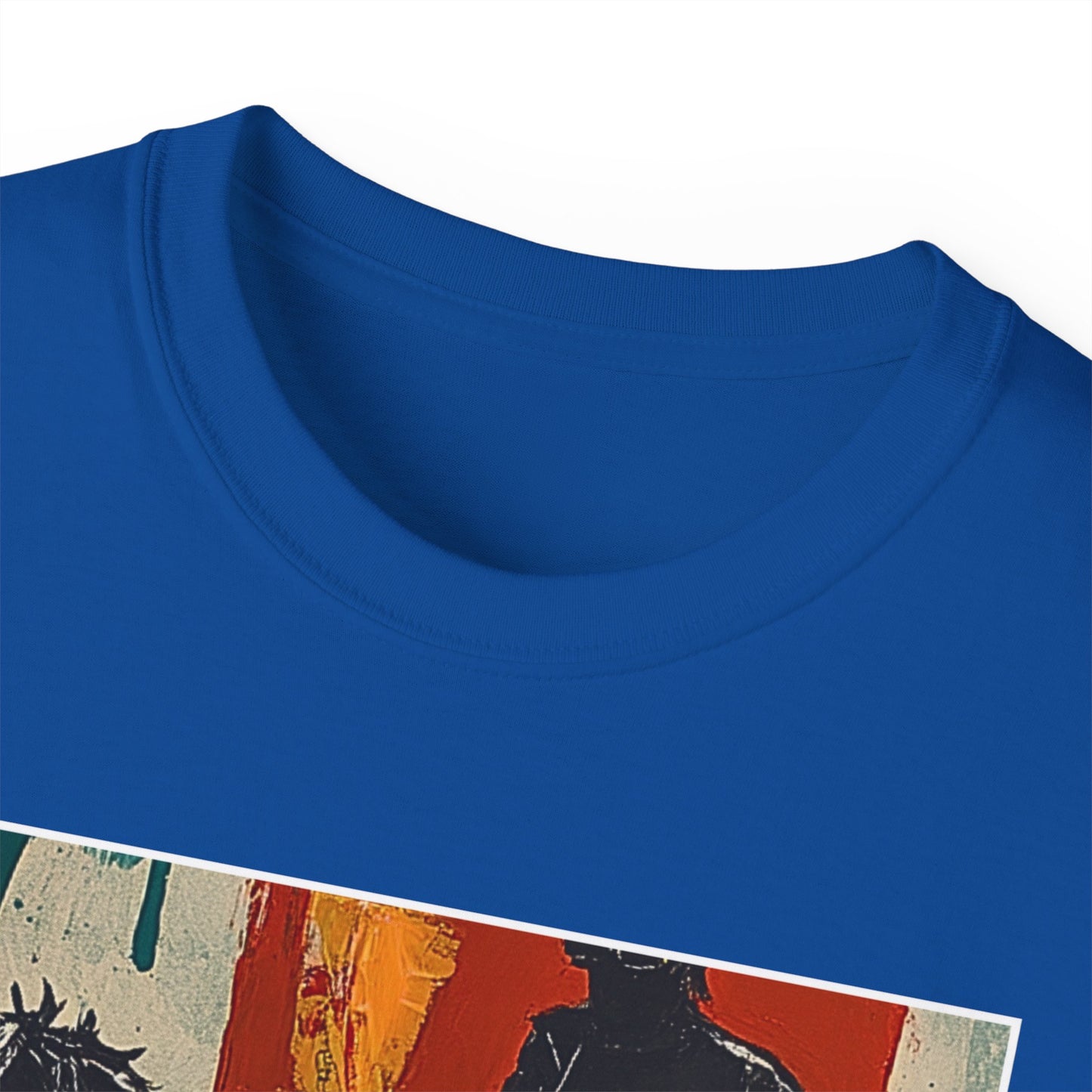 Basement Rockstar - Blue Chess T Shirt