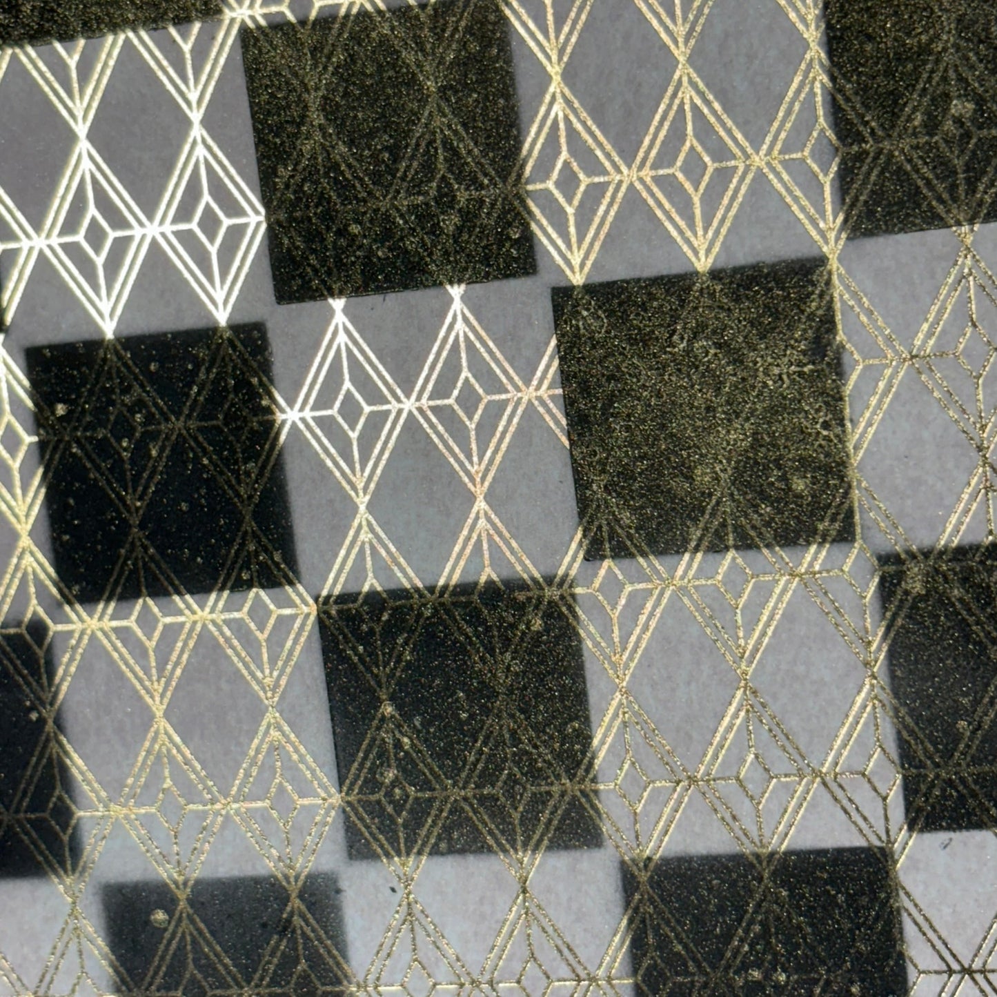 Classy Pattern - Scrapbook Chess Board