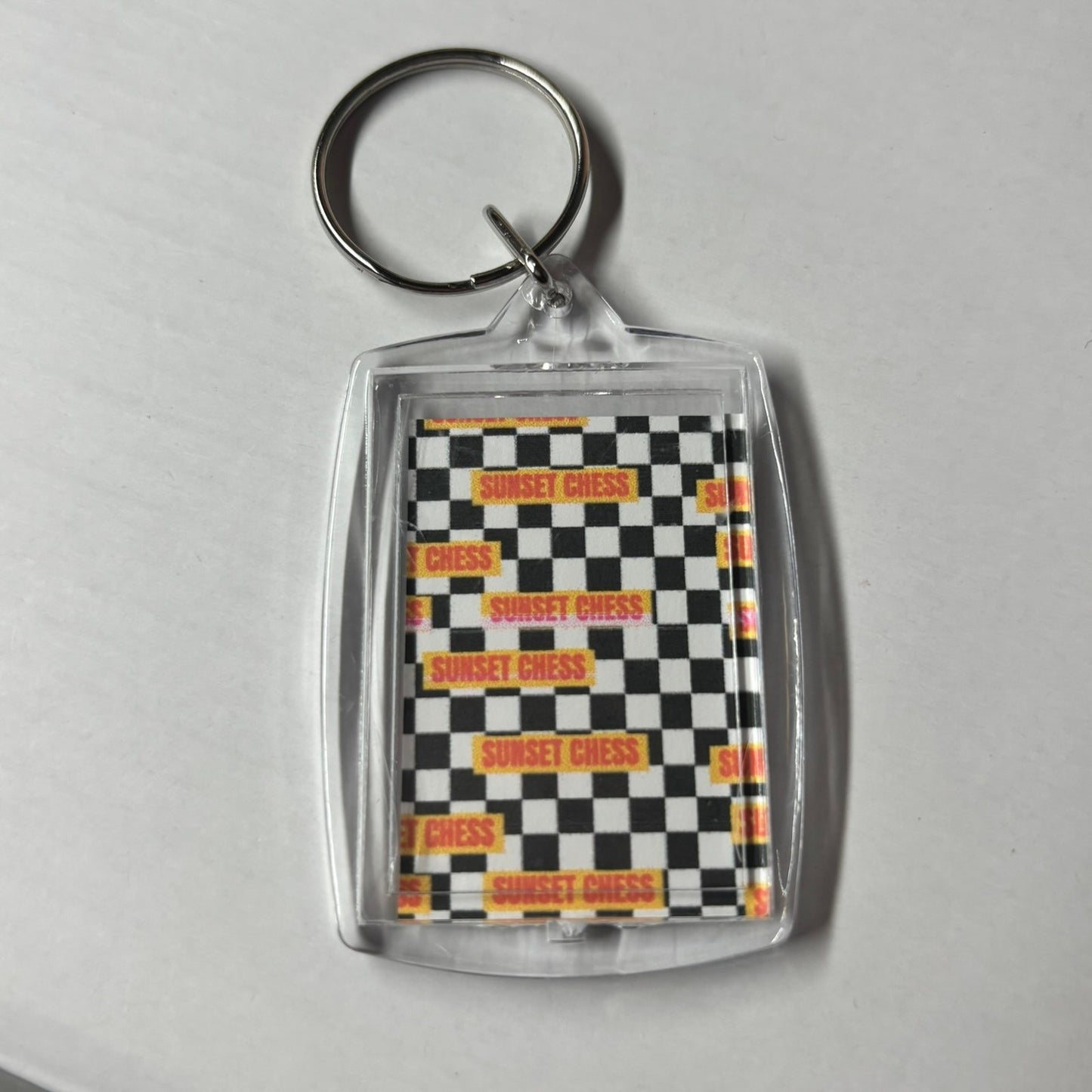 Mars Edition - Chess  Photo Keychain
