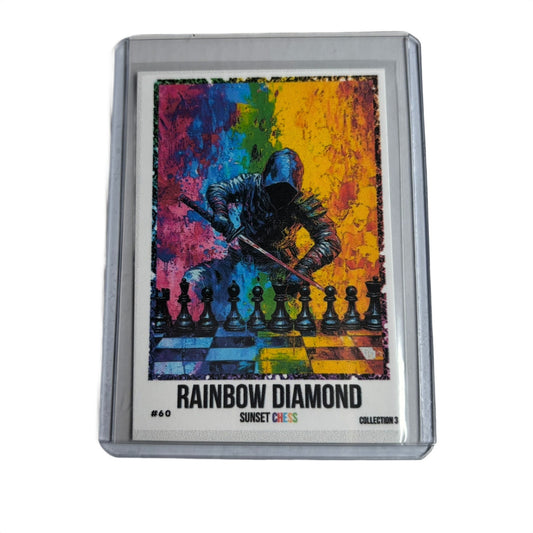 Rainbow Diamond Collection 3 Card #60 - Scrapbook Trading Card