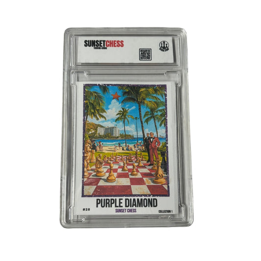Purple Diamond Collection 1 - Premium Trading Card
