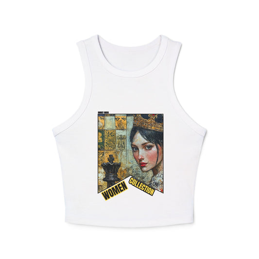 Queens Gambit  - Women's White Chess Tank Top