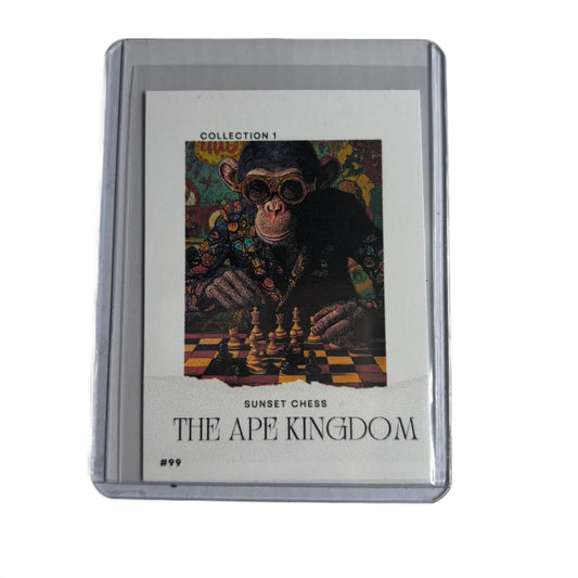 The Ape Kingdom Collection 1 Card #99 - Scrapbook Trading Card
