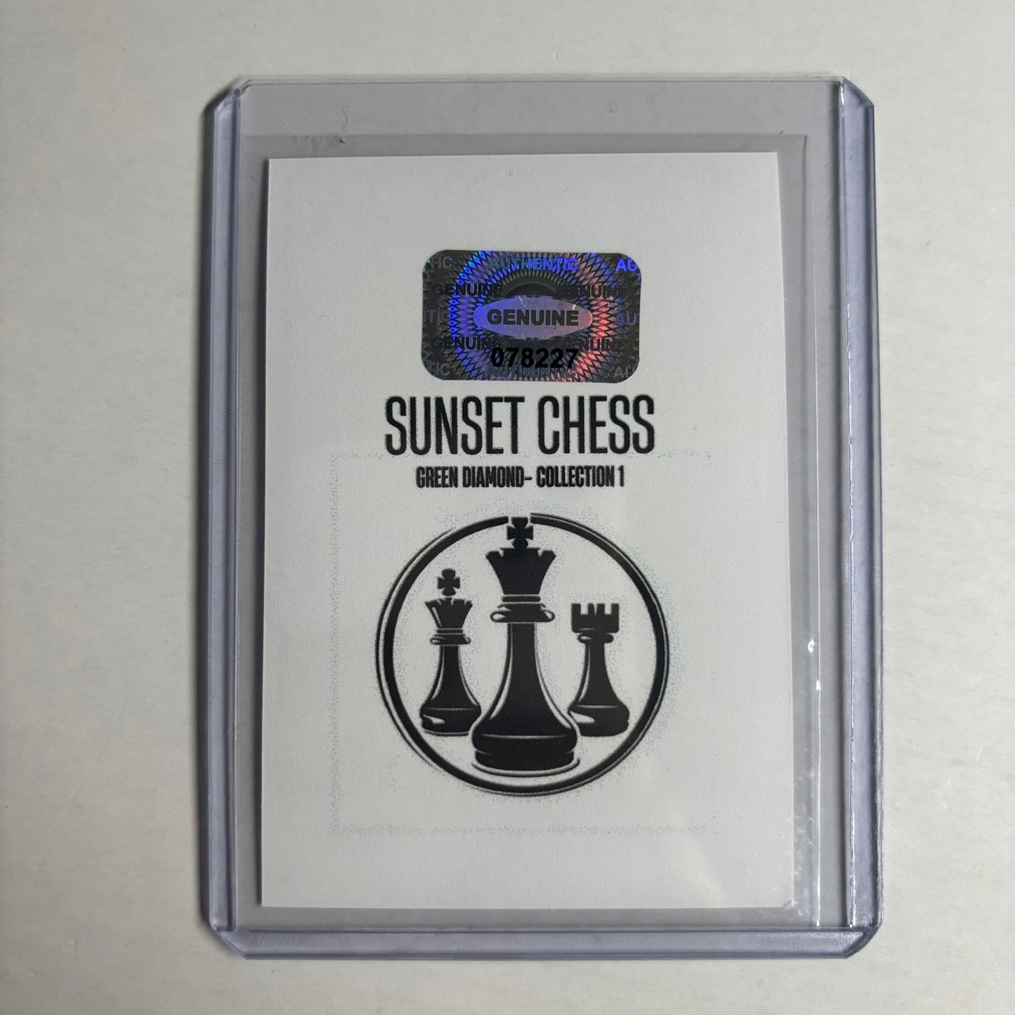 Green Diamond Collection 1 - Trading Card