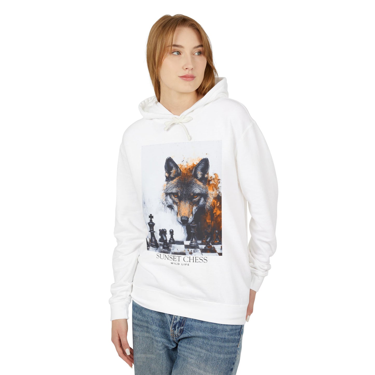 Lupine Strategy - White Hoodie