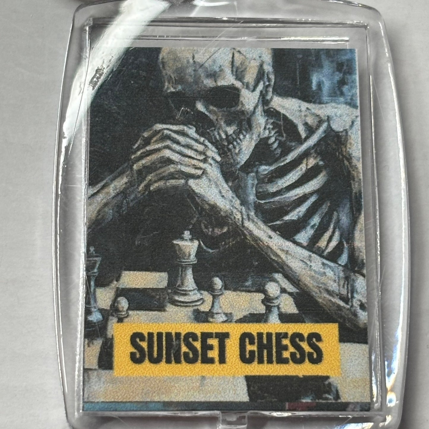 Take Your Time - Chess  Photo Keychain