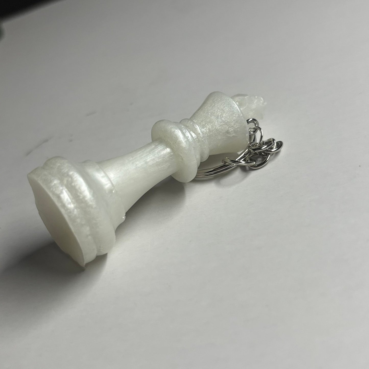 White King - Handmade Resin Keychain