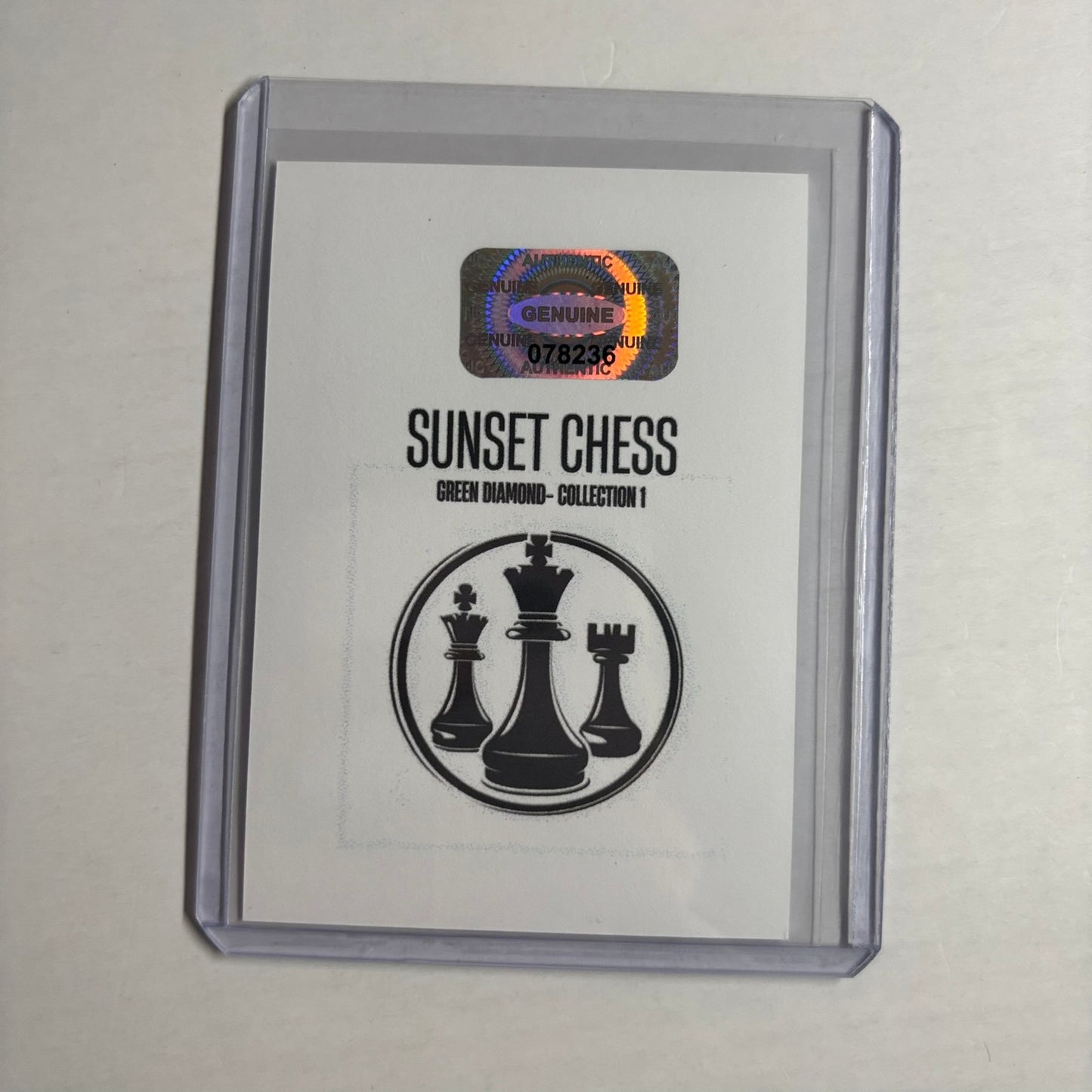 Green Diamond Collection 1 - Trading Card