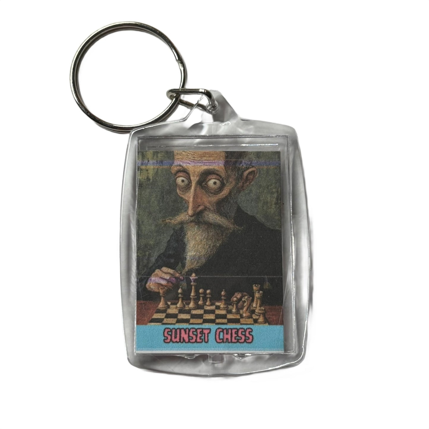 The European - Chess  Photo Keychain