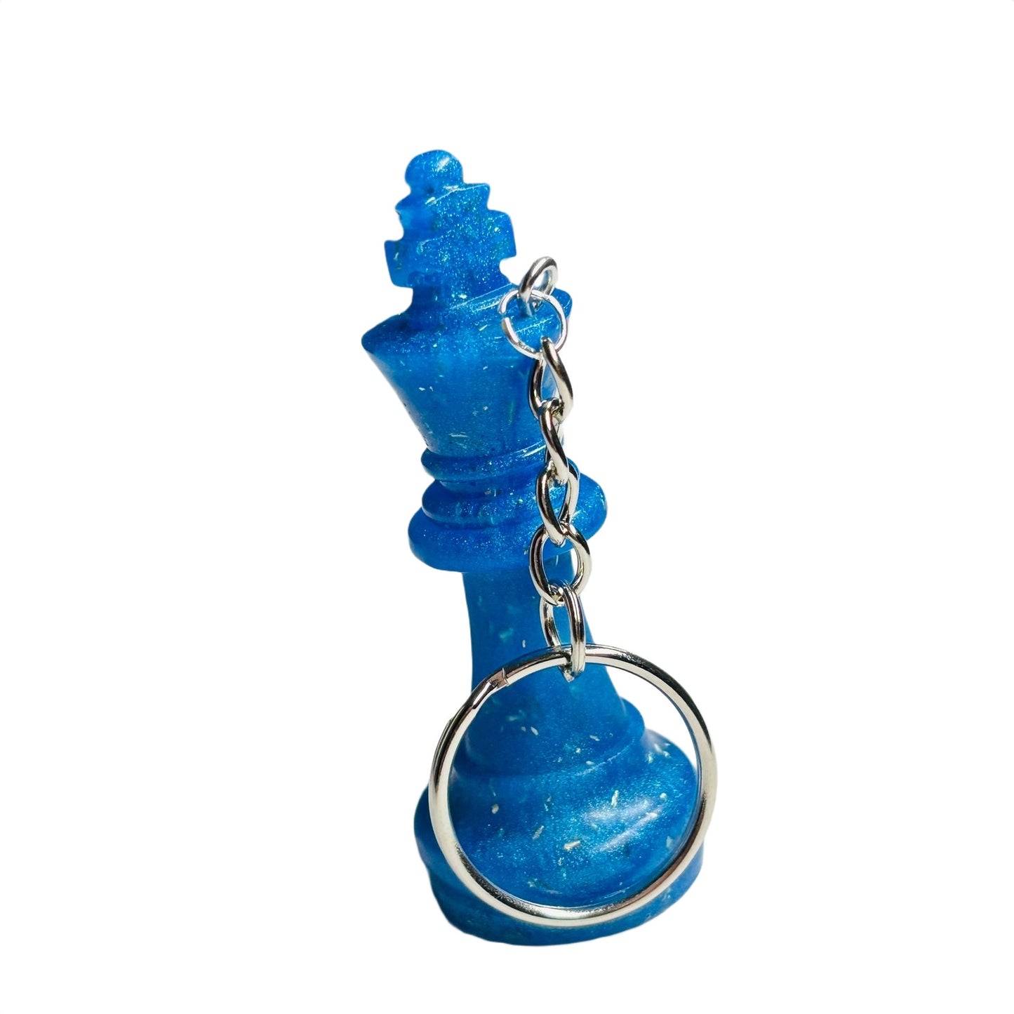 Blue King - Handmade Resin Keychain