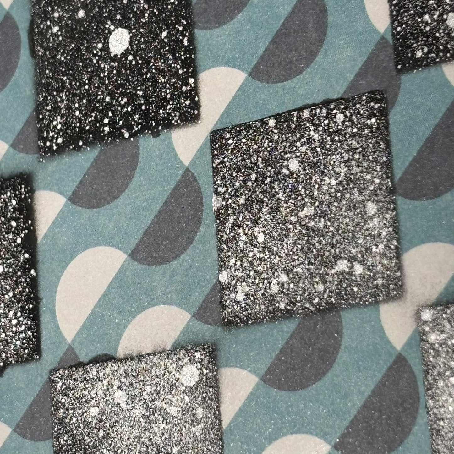 Splendid Green - Scrapbook Chess Board