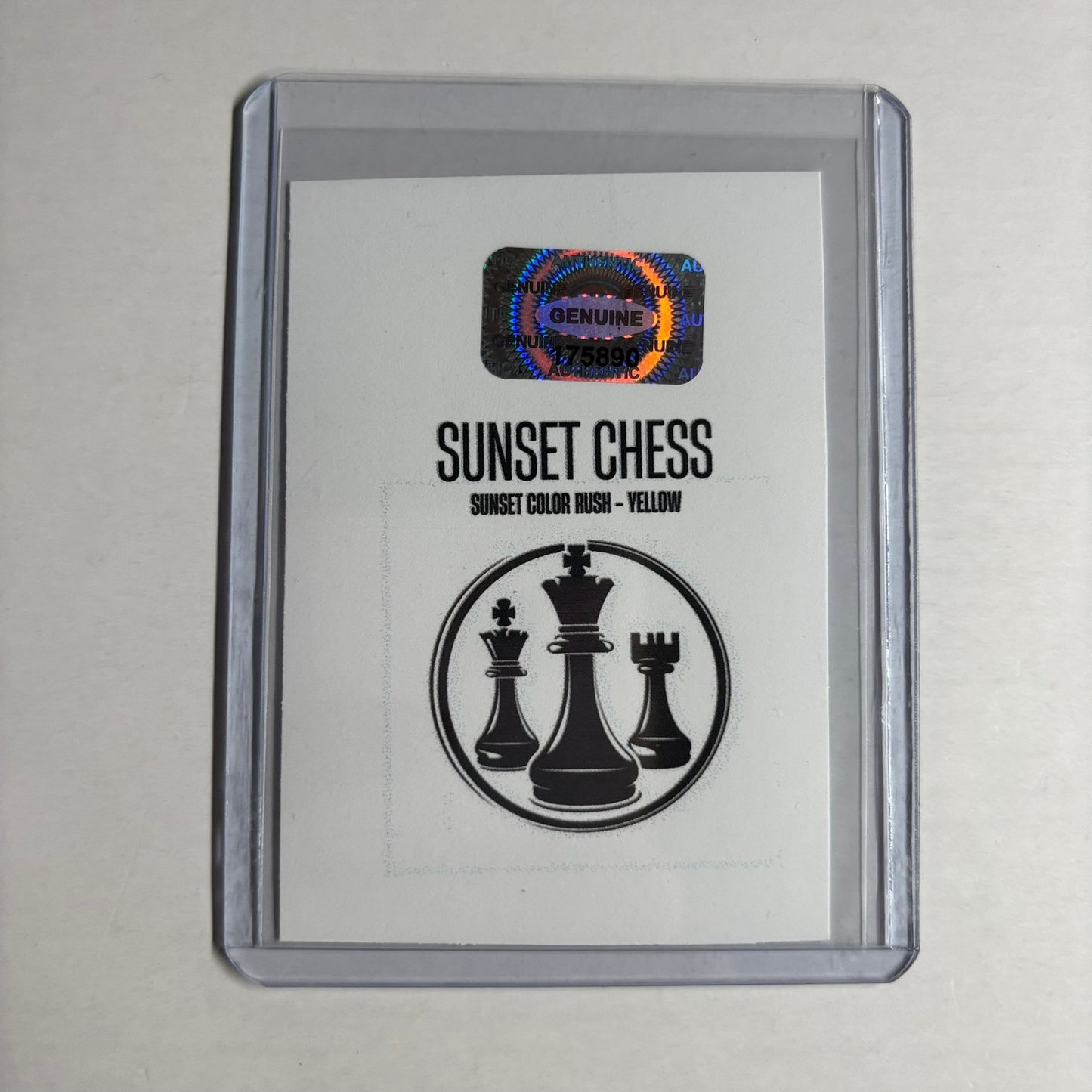 Yellow Collection - Trading Card