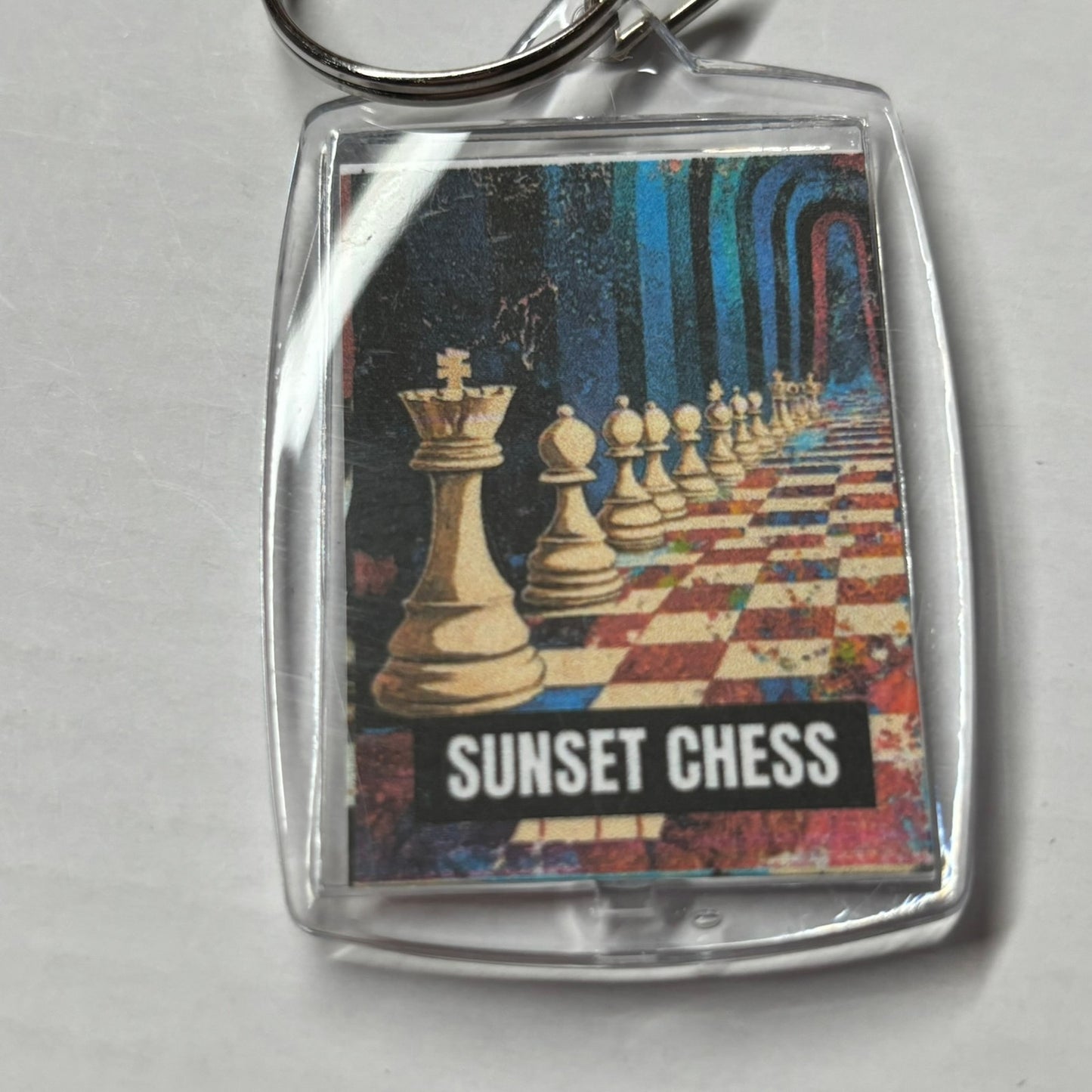 Chess Hall - Chess  Photo Keychain