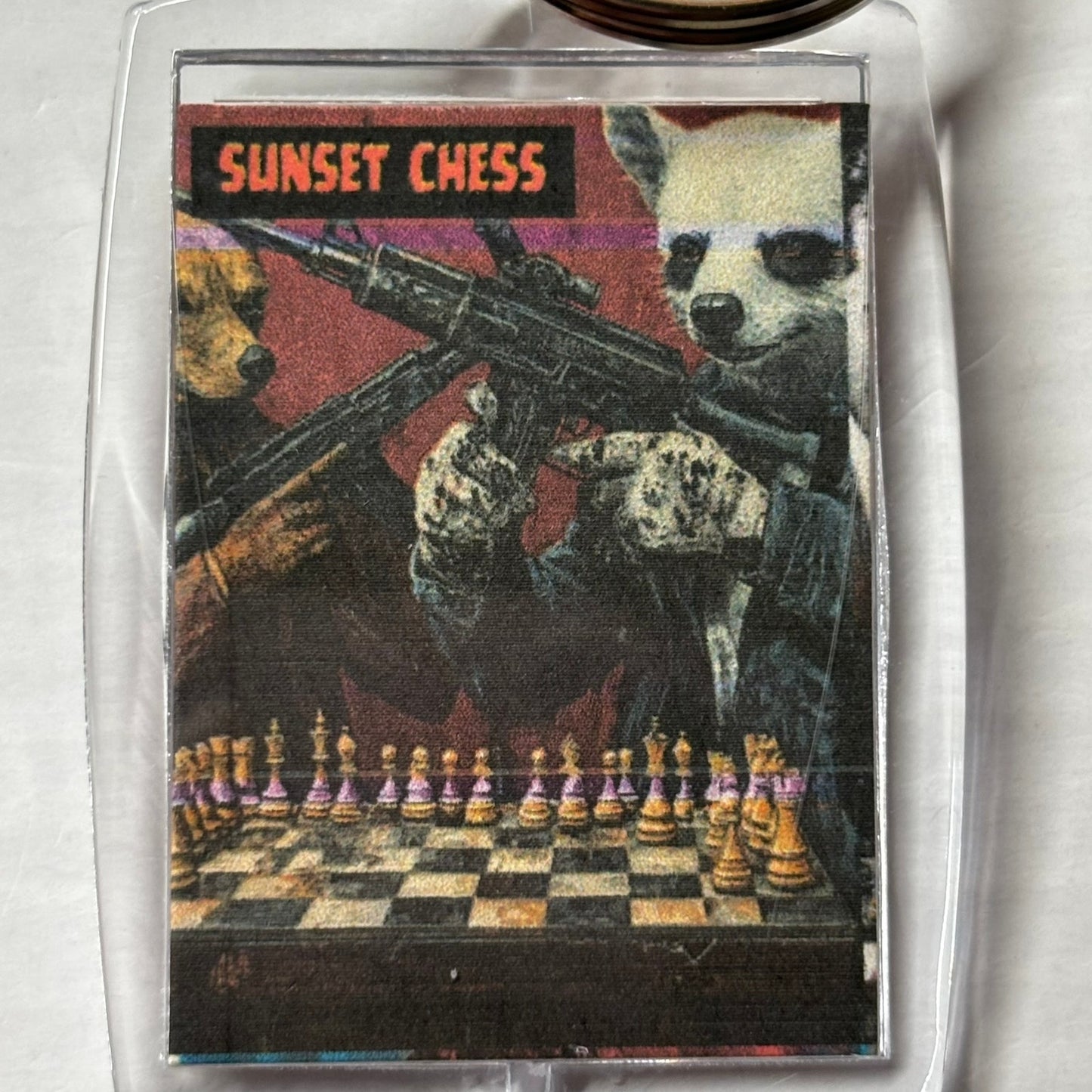 Beasts Weapons - Chess  Photo Keychain