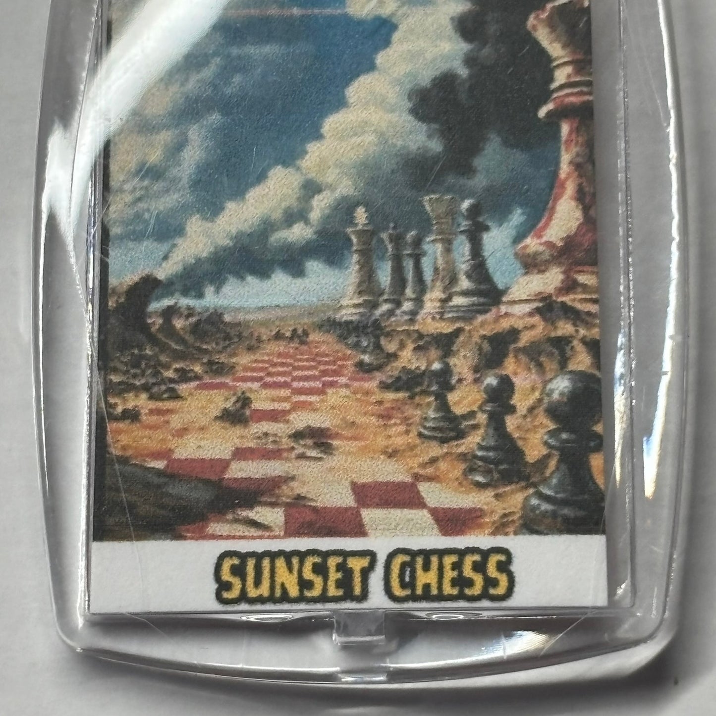 Aftermath - Chess  Photo Keychain