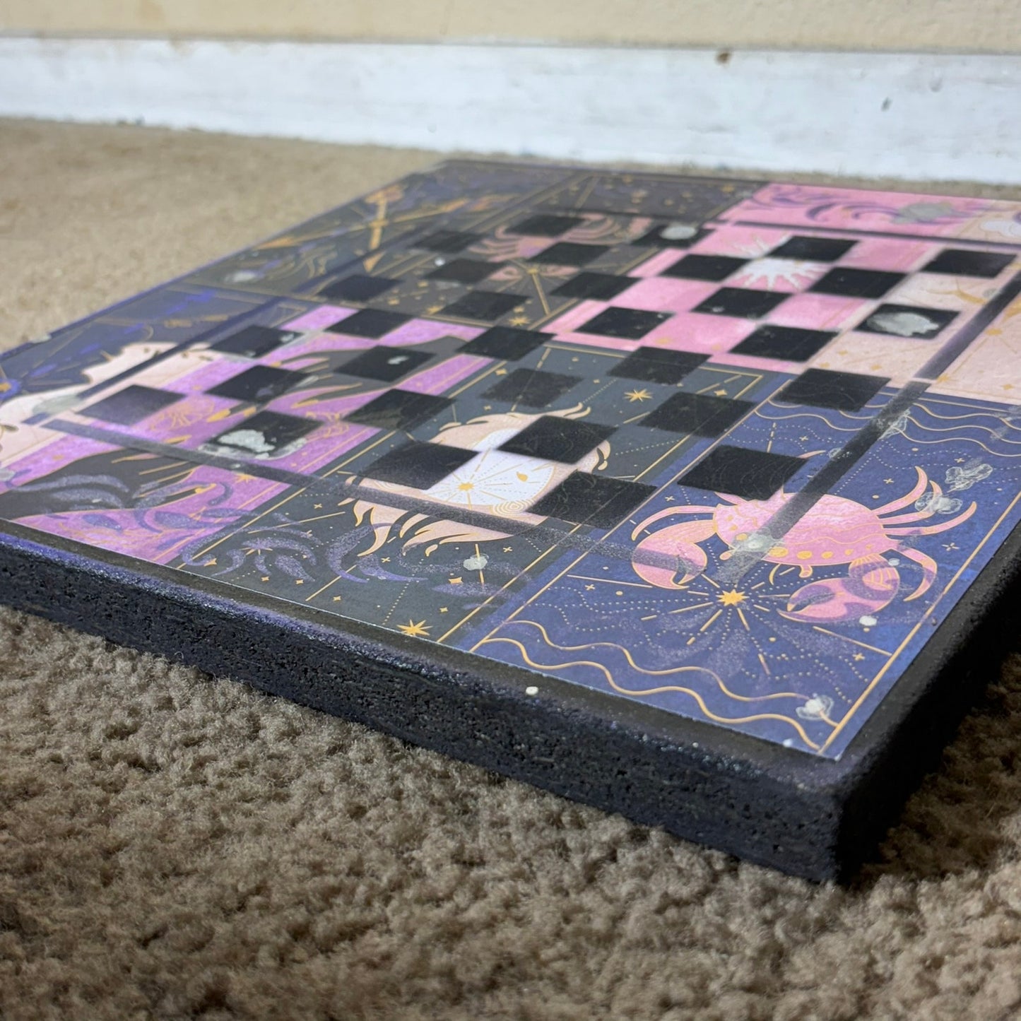 Scrapbook Collage - Scrapbook Chess Board