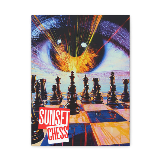 Visions Of The Past - Canvas Chess Print 12"x16"