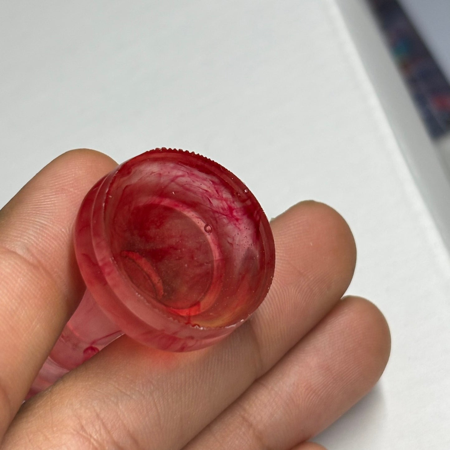 Ivy Red King - Handmade Resin Keychain