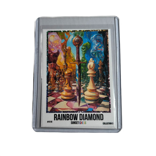 Rainbow Diamond Collection 3 Card #88 - Scrapbook Trading Card