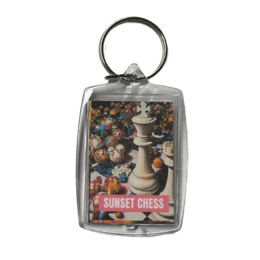 King Stands - Chess  Photo Keychain