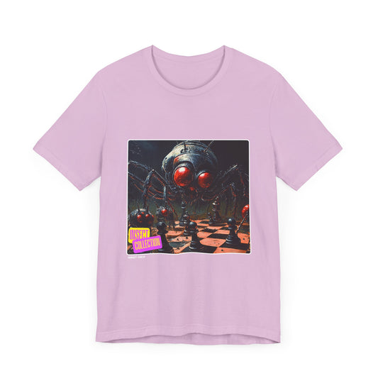 Aggressive Bug - Lilac Purple Chess T Shirt