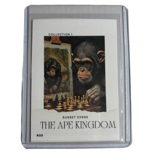 The Ape Kingdom Collection 1 Card #25 - Scrapbook Trading Card