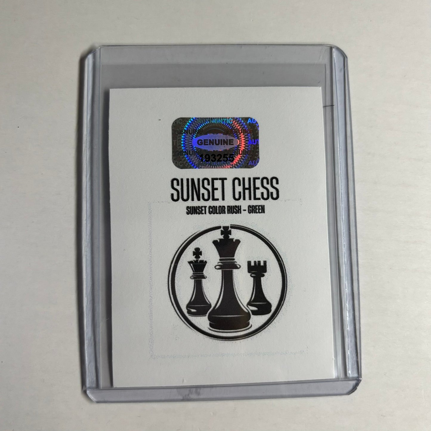 Green Collection - Trading Card