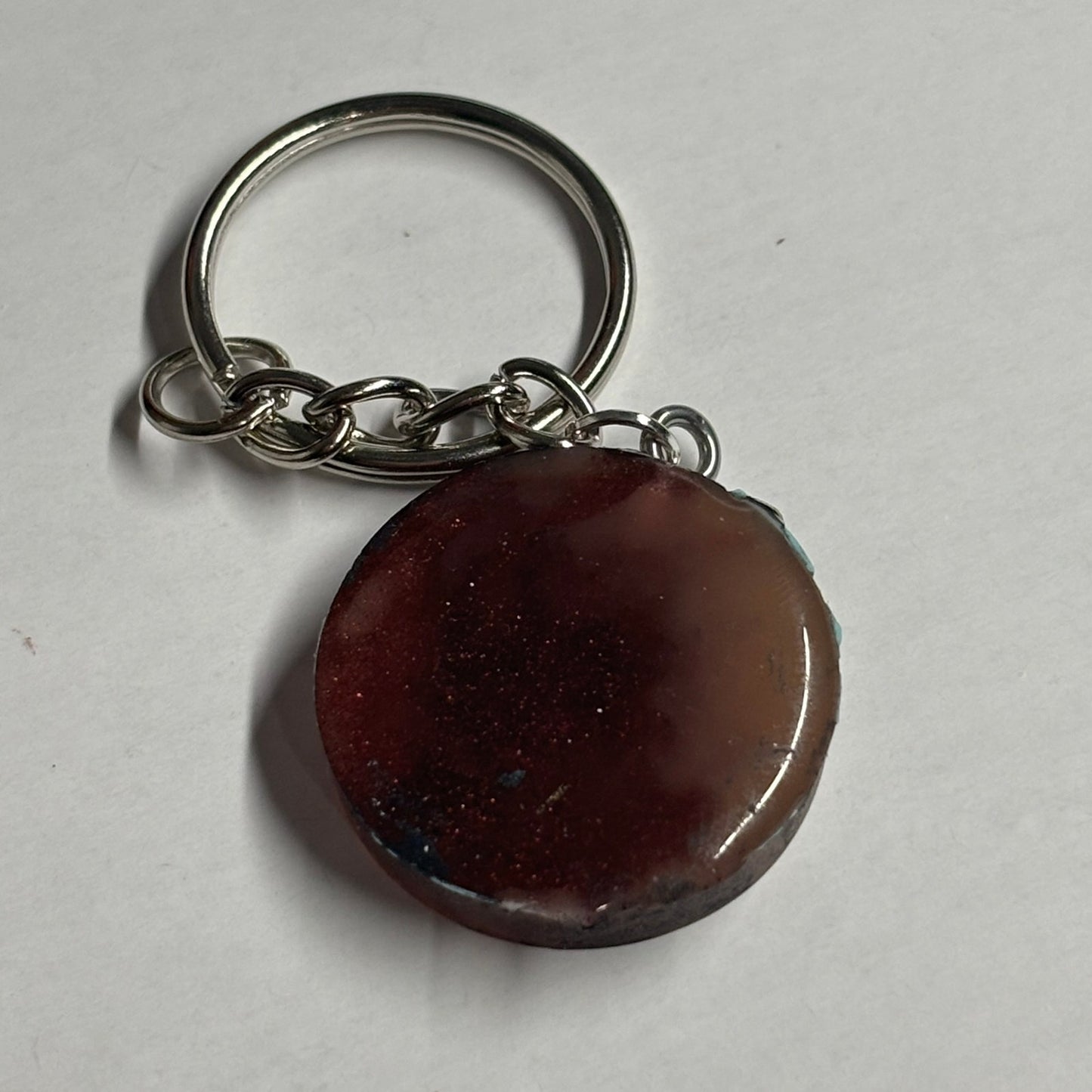 Rusted Queen - Handmade Resin Keychain