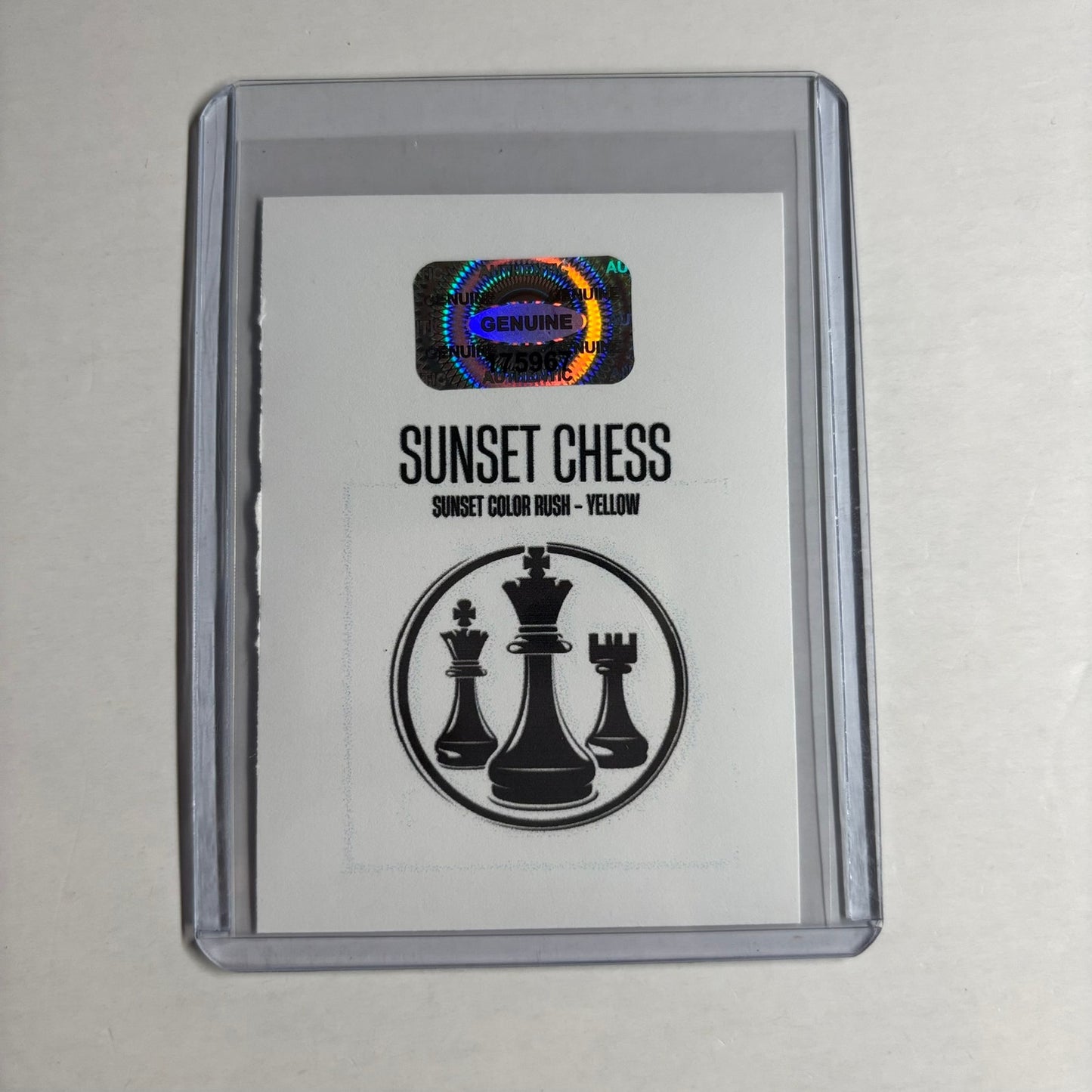 Yellow Collection - Trading Card