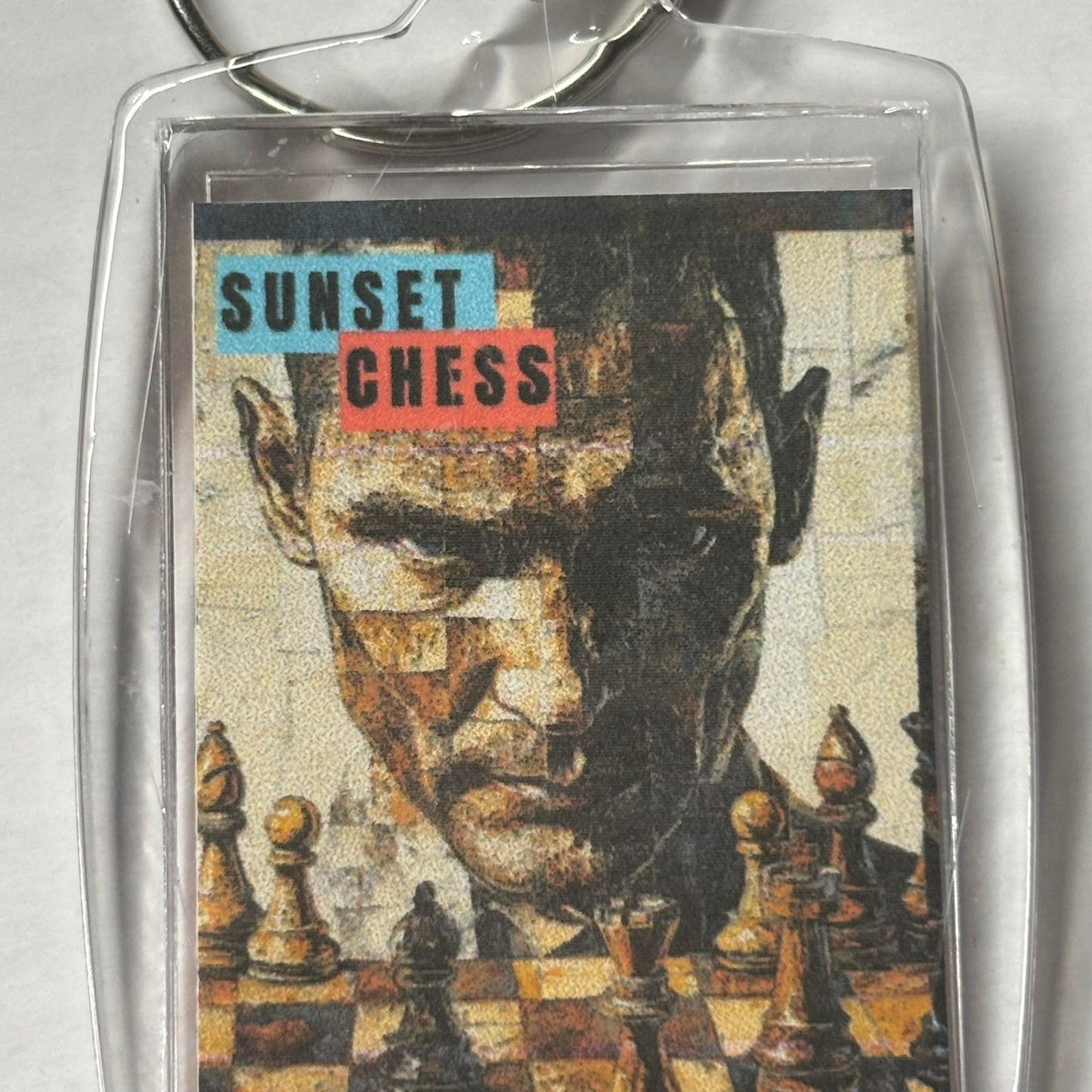 The Preparer - Chess  Photo Keychain