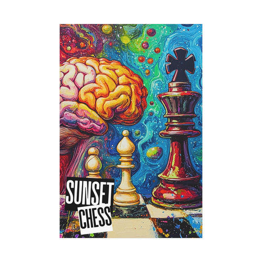 Brain Power - Canvas Chess Print 40"x60"