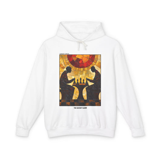 The Secret Game - White Chess Hoodie