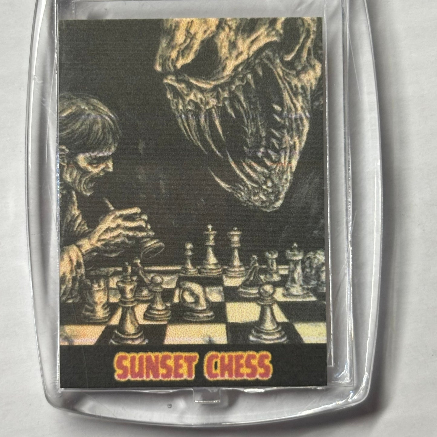 Jaws - Chess  Photo Keychain