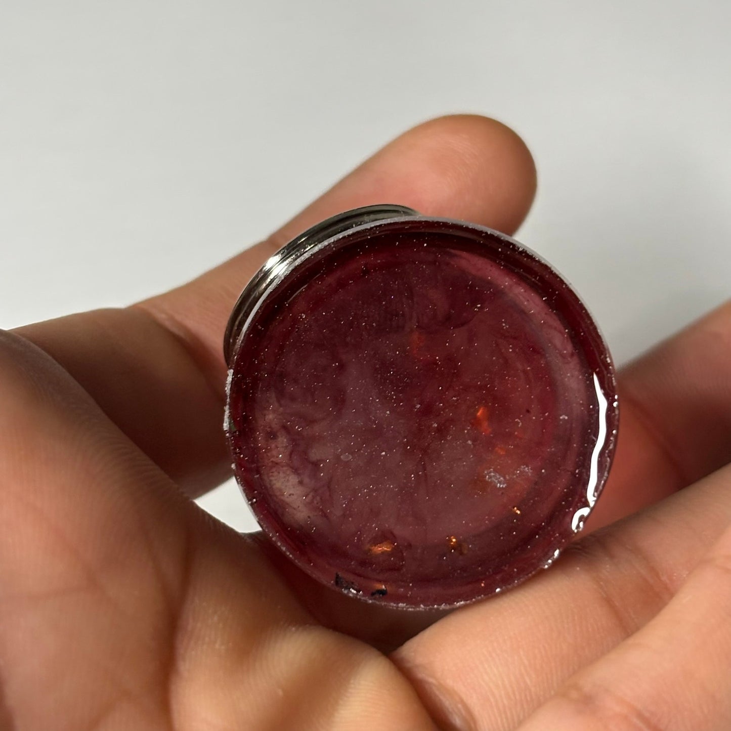 Crystal Royal Pawn - Handmade Resin Keychain - Large Edition