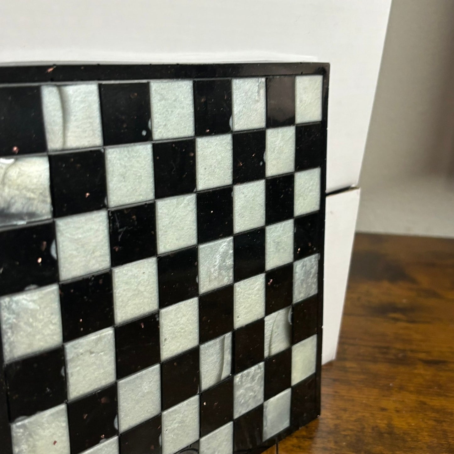 Prestigious Black & White - Resin Chess Board