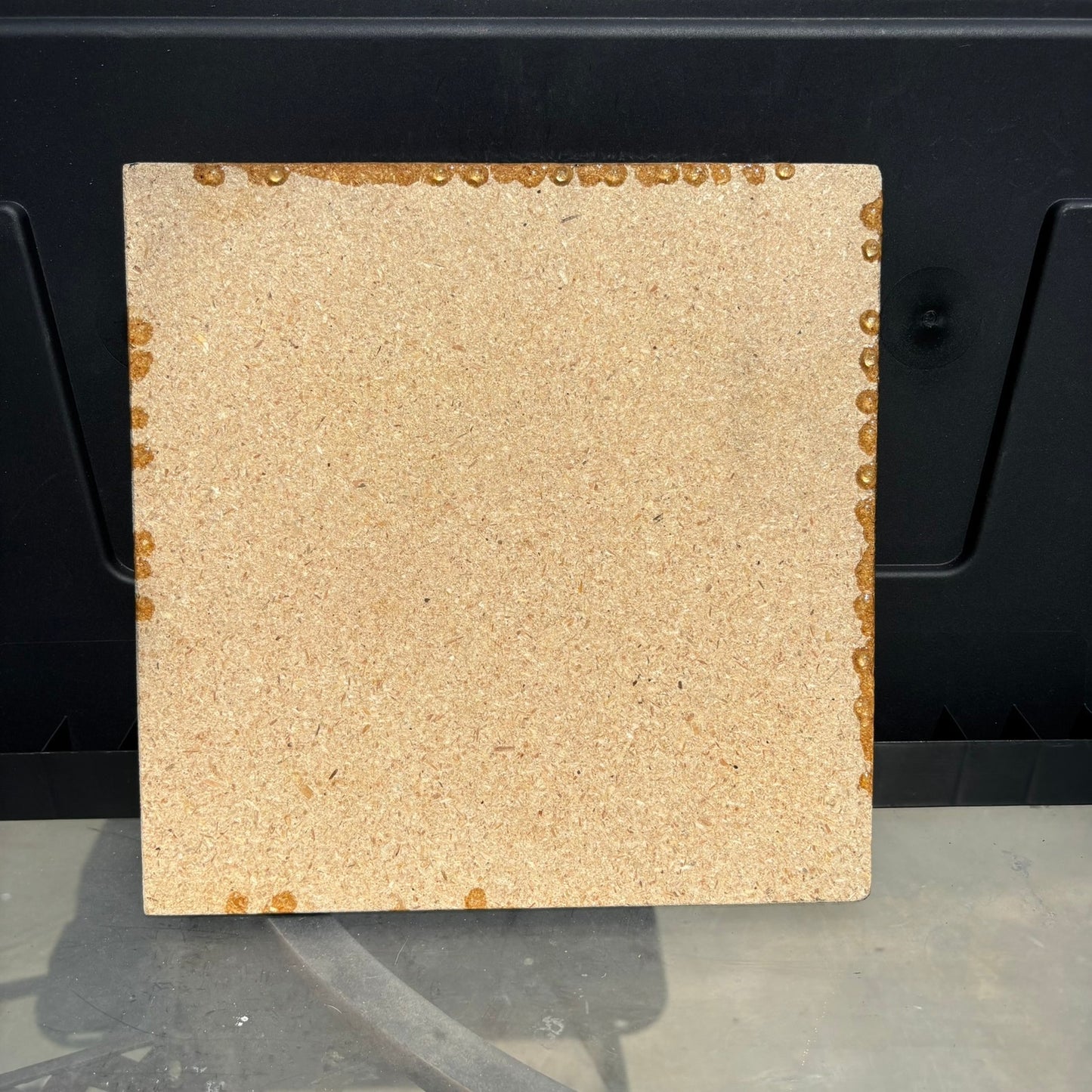 Yellow Hive - Resin Coated Chess Board