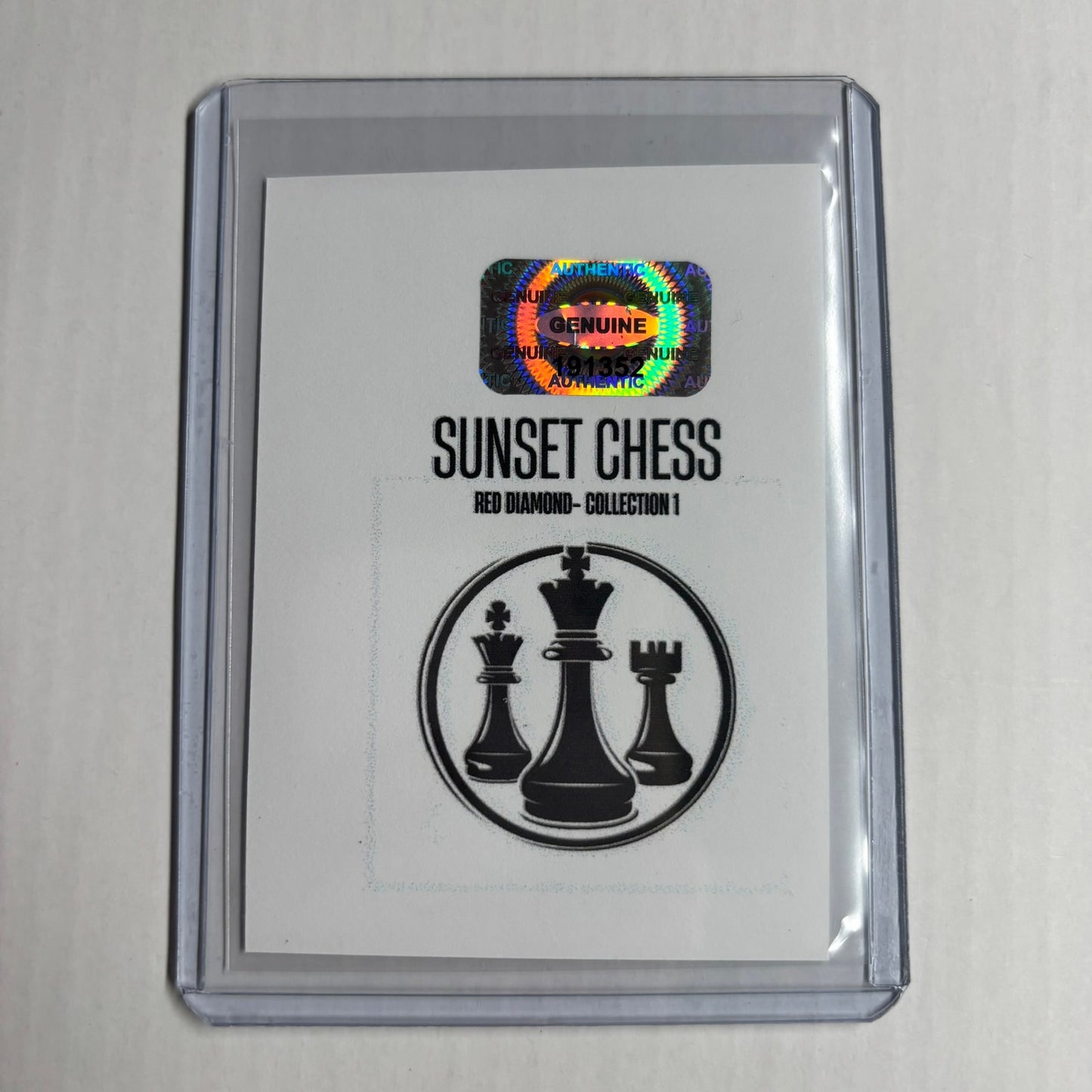 Red Diamond Collection 1 Card #13 - Scrapbook Trading Card