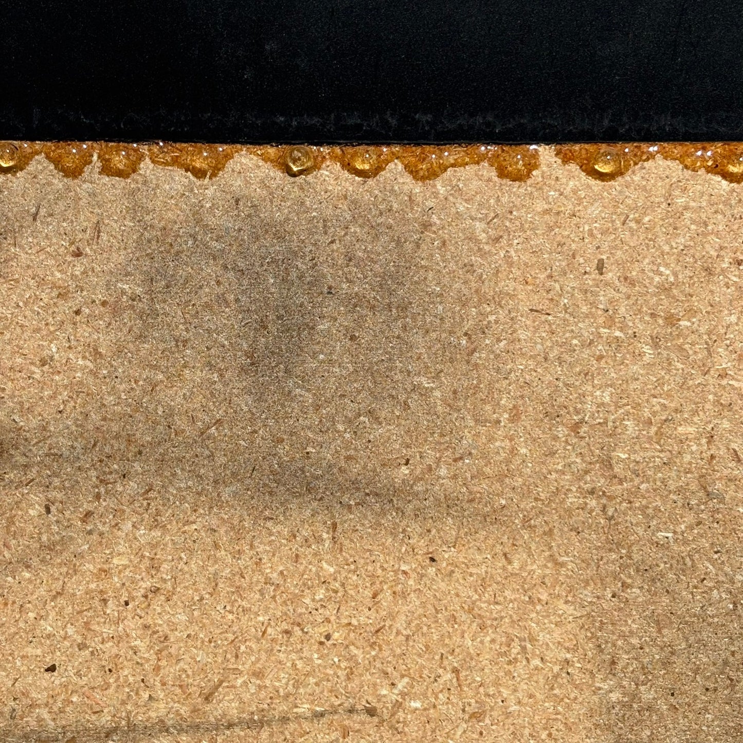 Cream Writing - Resin Coated Chess Board