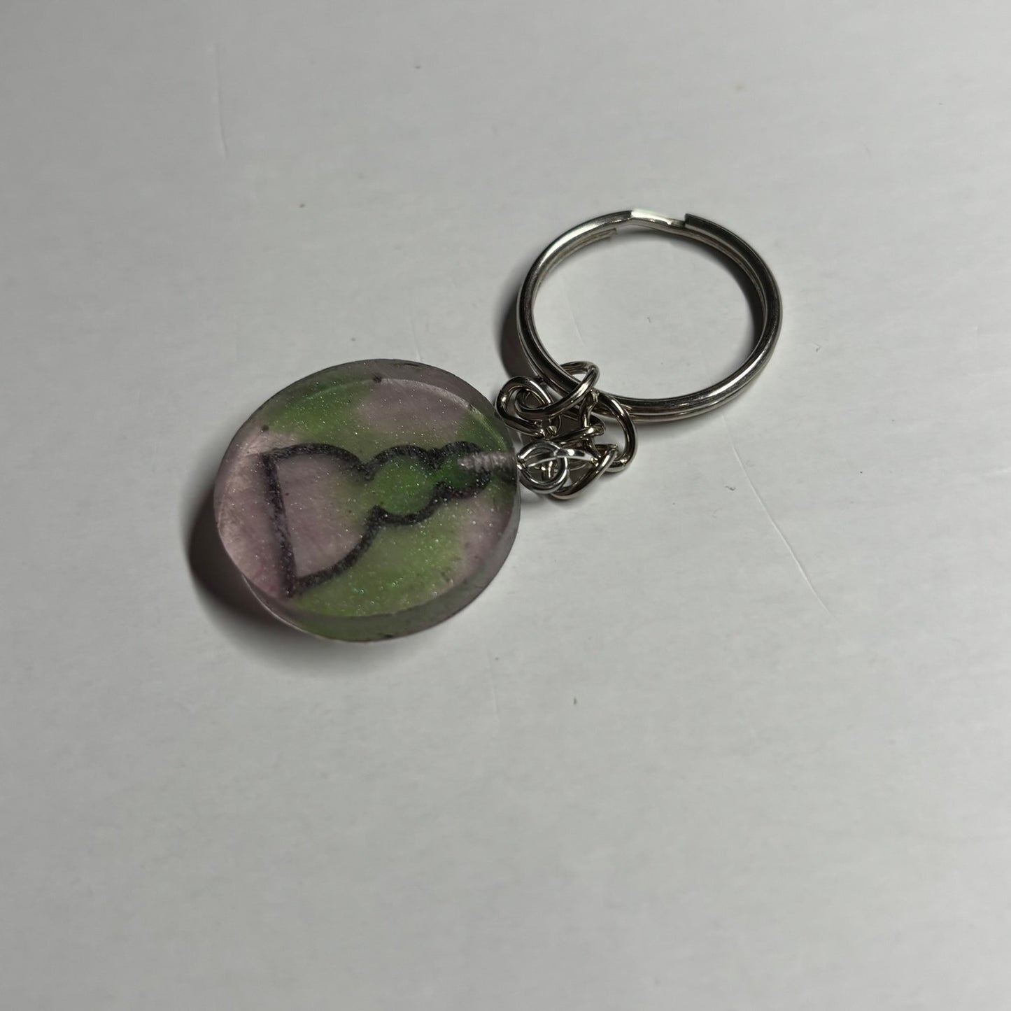Pawns Mesh Handmade Resin Keychain - Flat Edition