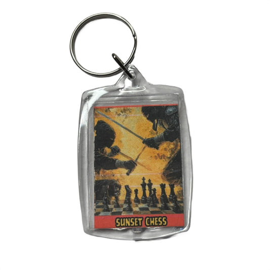 Swordplay - Chess  Photo Keychain