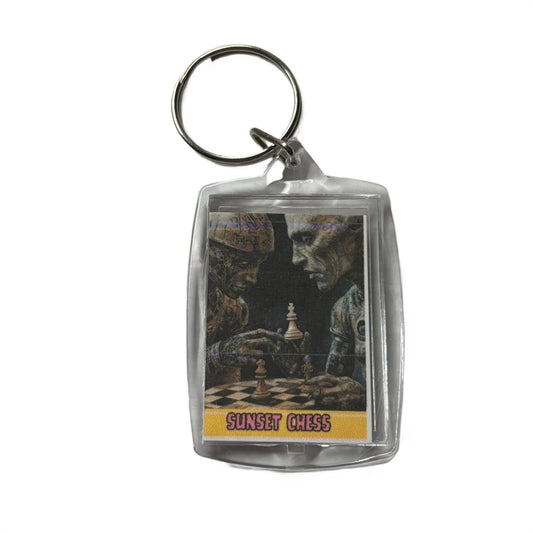 Learners - Chess  Photo Keychain