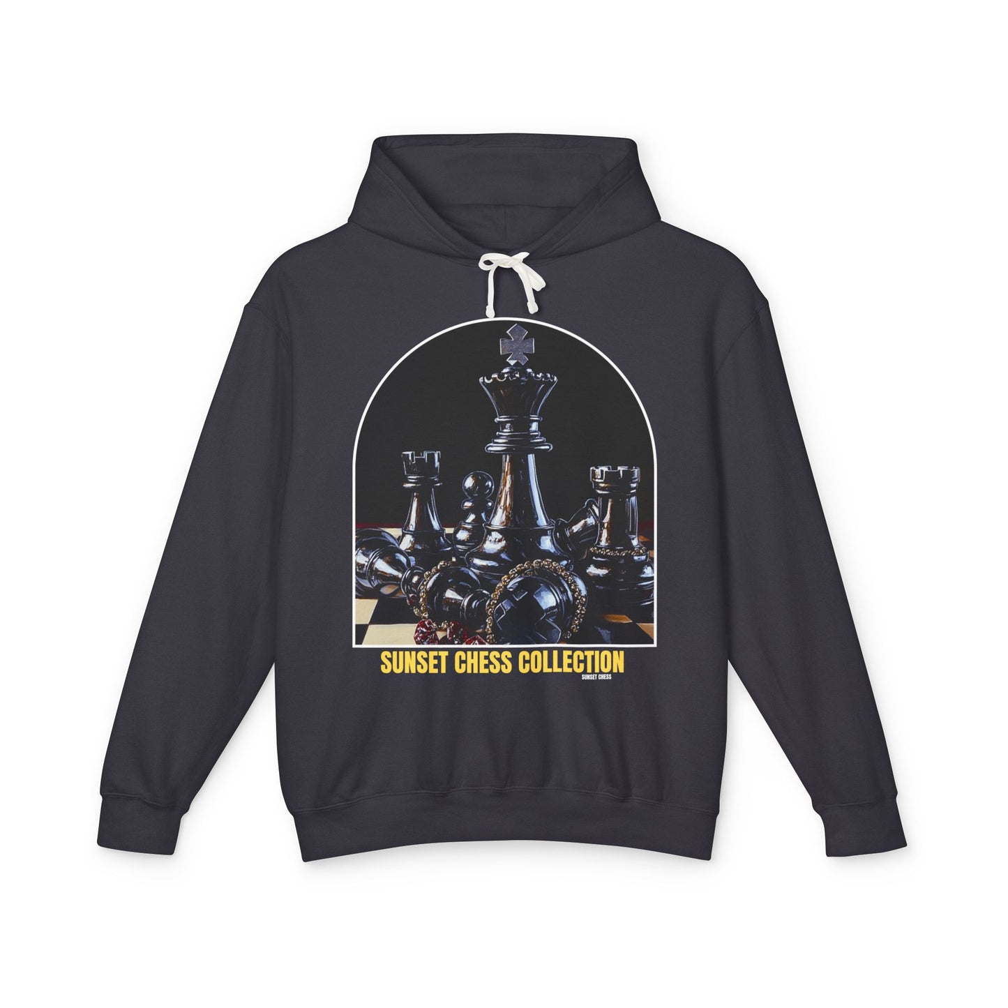 Black Elegance - Black Chess Hoodie