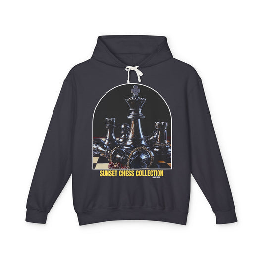 Black Elegance - Black Chess Hoodie